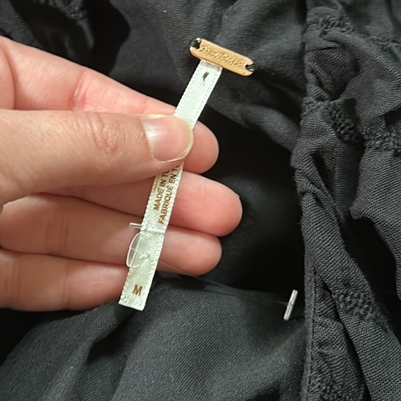 Free People Agatha Midi Dress in Black - Picture 4 of 7